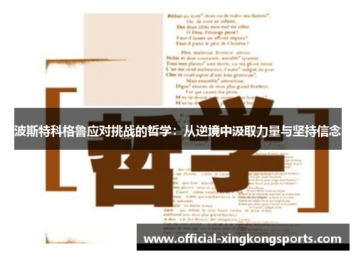 波斯特科格鲁应对挑战的哲学：从逆境中汲取力量与坚持信念